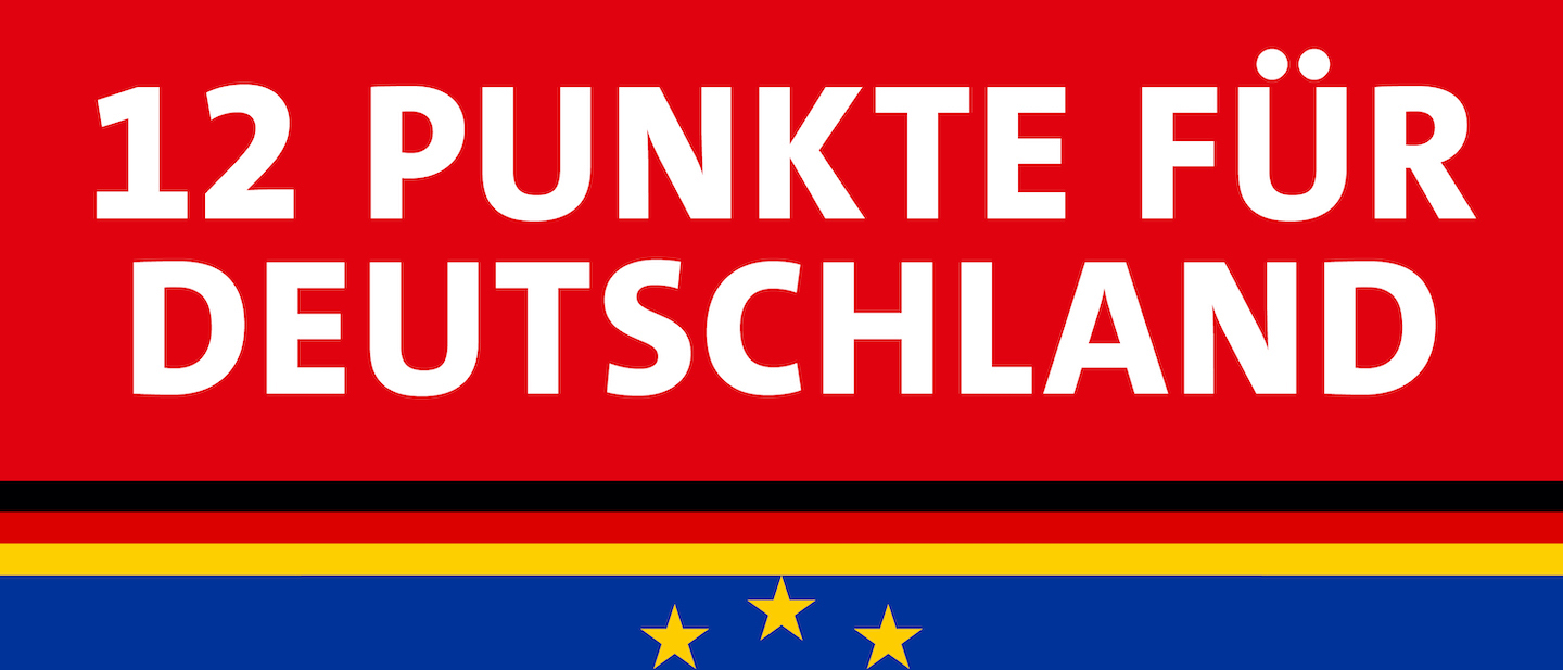 Grafik: 12 Punkte für Deutschland