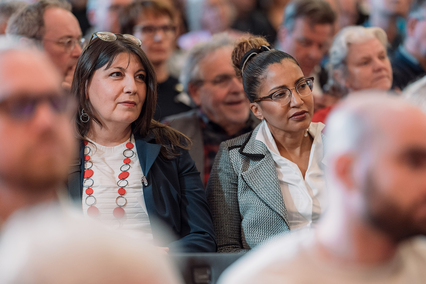 Foto: Publikum der Dialogkonferenz in Mainz